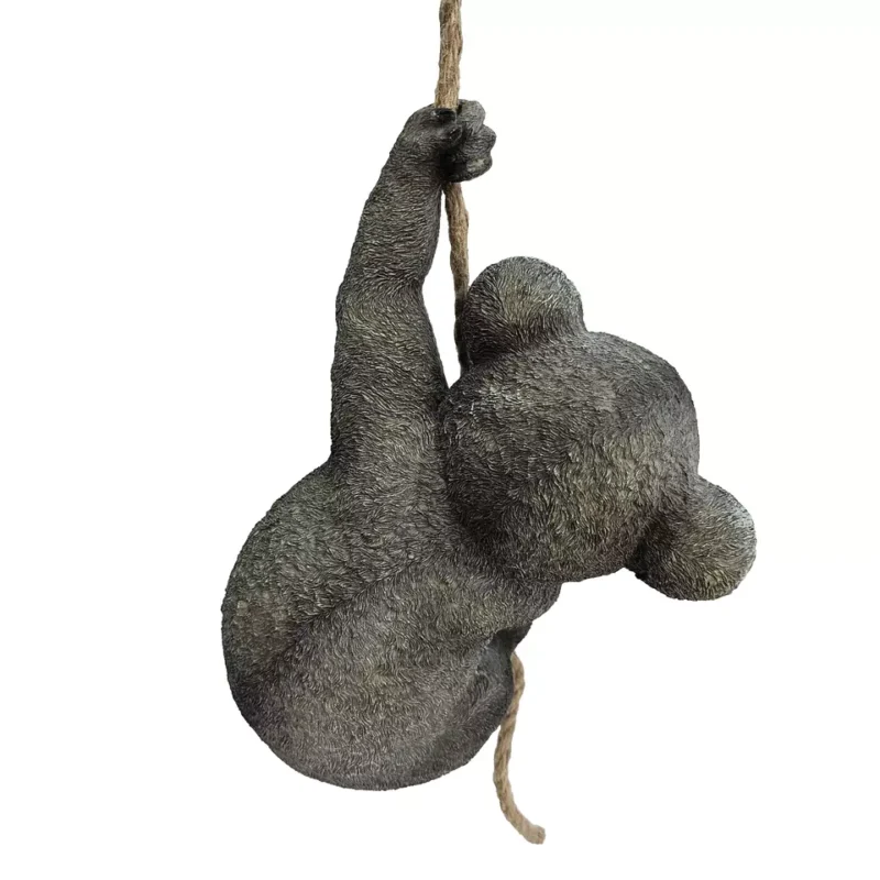 50cm Hanging Koala on Rope Garden Statue - Image 2