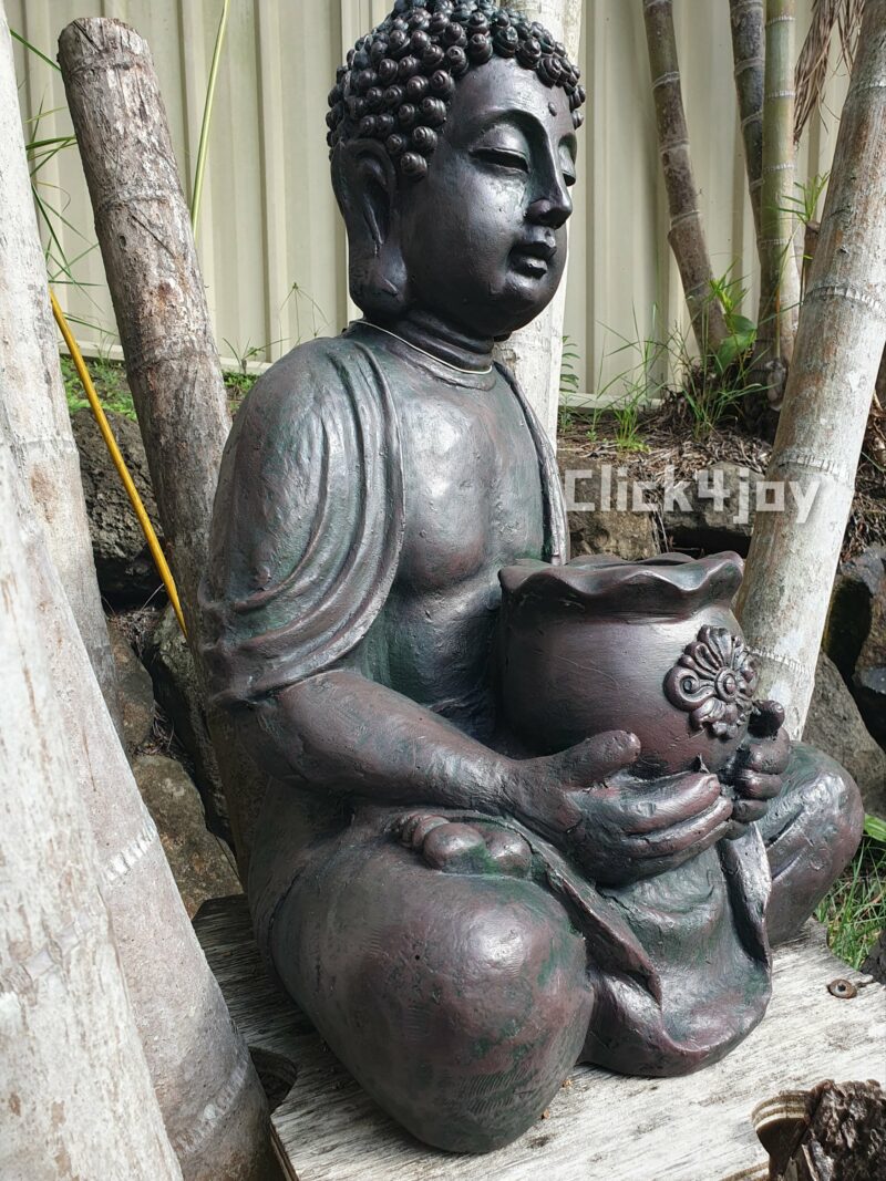 68cm Rulai Buddha Pot Holder — Elegant Garden & Home Decor 🌸 - Image 2